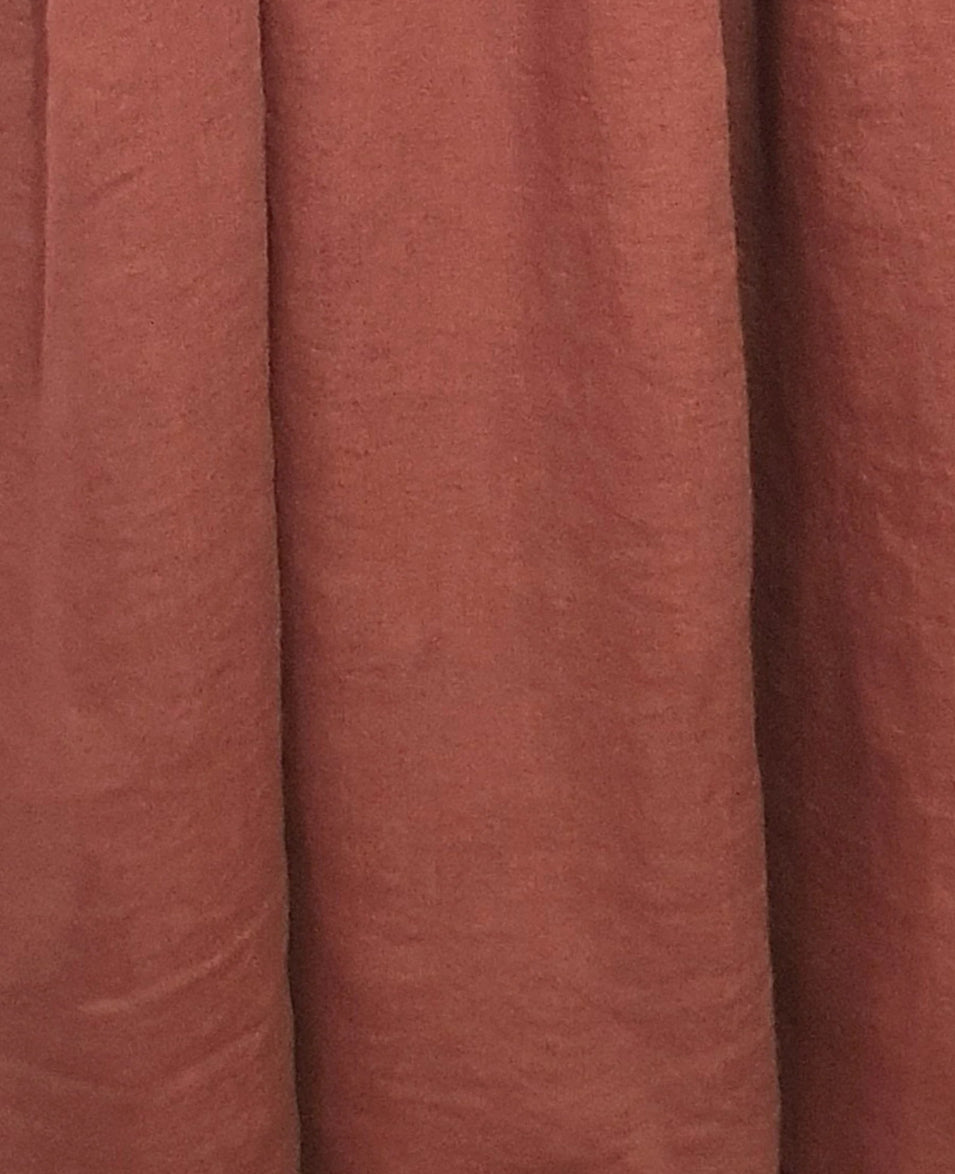 Montaigne ‘Sérénité’ Curved Hemline Linen Top - Various Colours