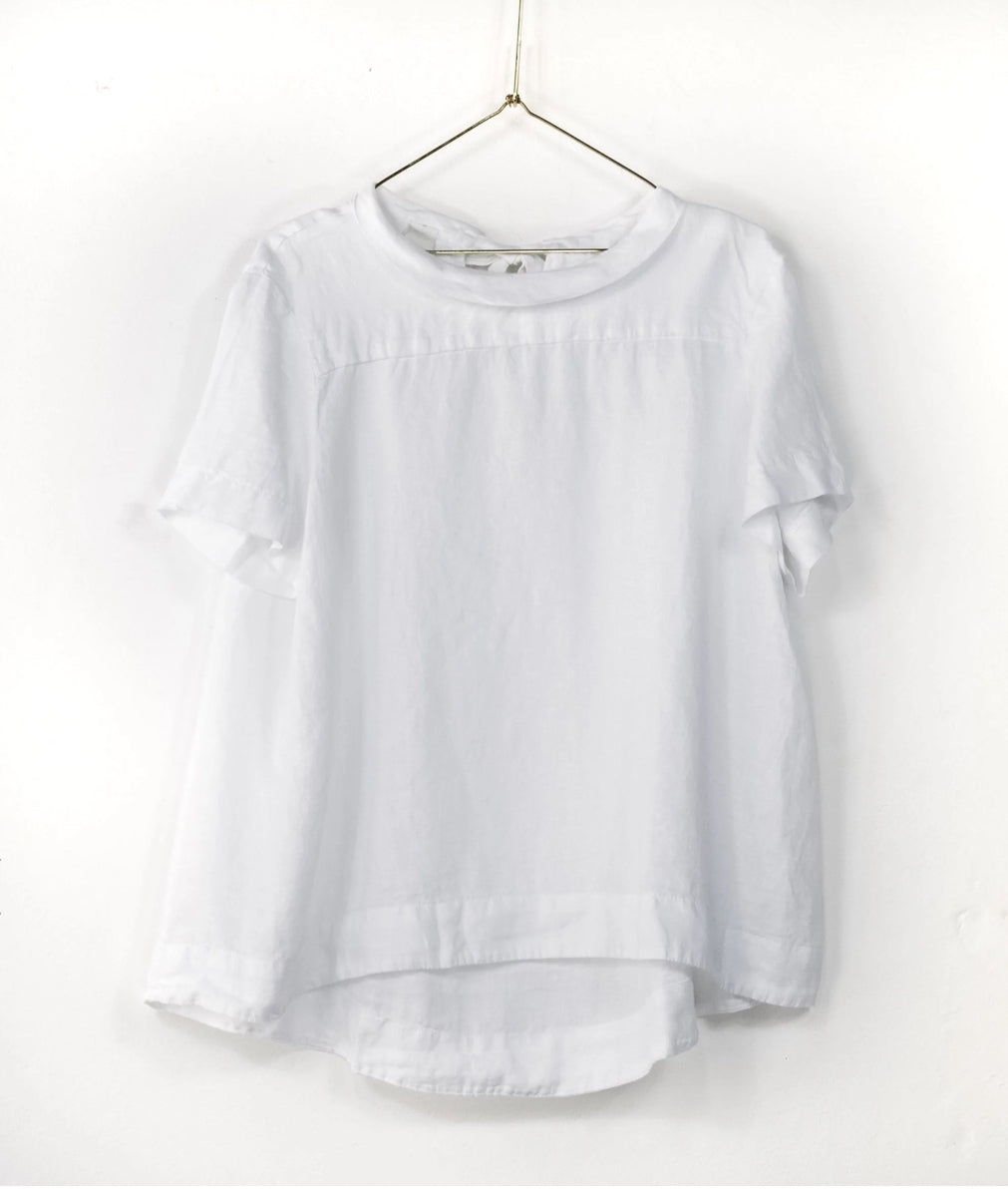 Montaigne ‘Adéline’ Linen Swing Top - LAST ONE - Rose