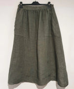 Frederic Italian Linen A Line Skirt - One Size 8-14 - Various Colours