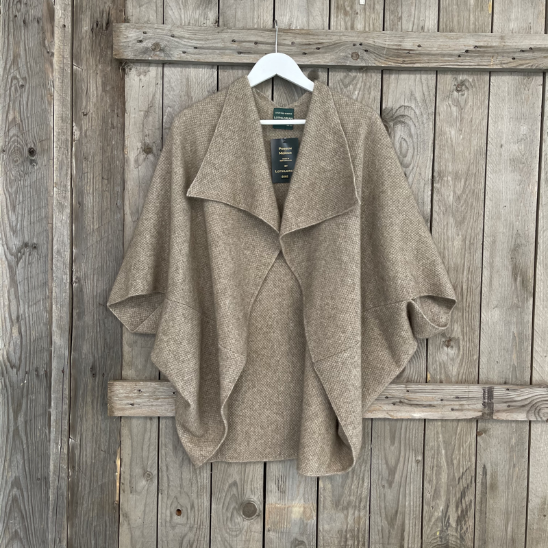 Lothlorian New Zealand Possum & Merino ‘Takahe’ Cape - Various Colours